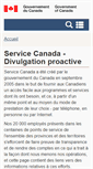 Mobile Screenshot of divulgation.servicecanada.gc.ca